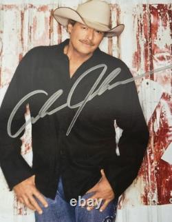 Alan Jackson Signed Beckett Bas Coa 8x10 Promo Photo Country Music Autographed