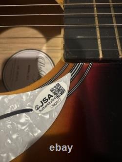Alan Jackson Signed F/s Acoustic Guitar Country Autographed Jsa Coa Sunburst