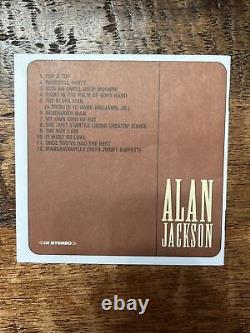 Alan Jackson Signed Under The Influence CD PSA DNA Autographed County Music