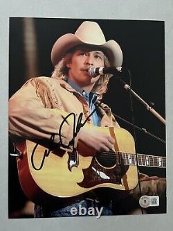 Alan Jackson autographed signed 8x10 photo Beckett BAS COA Music Country Rare