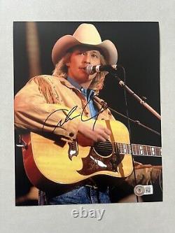 Alan Jackson autographed signed 8x10 photo Beckett BAS COA Music Country Rare