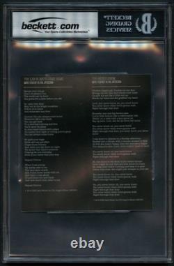 Alan Jackson signed autograph 4.5x4.5 CD Cover Angels & Alcohol BAS Slabbed