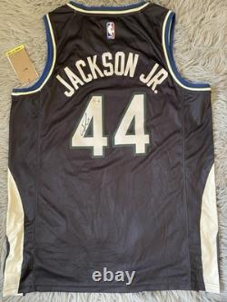Andre Jackson Jr. Signed Milwaukee Bucks Jersey BECKETT COA Autographed Jersey