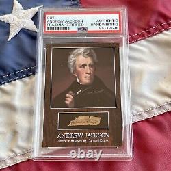 Andrew Jackson Handwritten Word Removed from an Autograph Letter Signed PSA