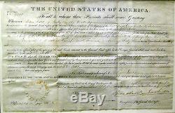 Andrew Jackson, Land grant to John Todd signed as President, 1831