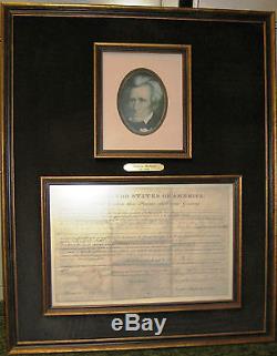 Andrew Jackson, Land grant to John Todd signed as President, 1831