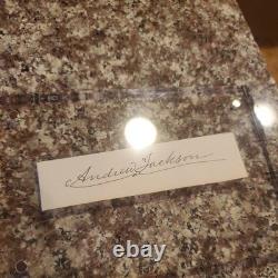 Andrew Jackson Signed / Autographed Cut Document with LOA