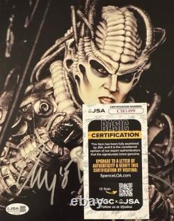 Anjelica Huston Signed Autographed 8x10 Beckett Captain EO? Michael Jackson