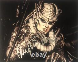 Anjelica Huston Signed Autographed 8x10 Photo From Michael Jackson's Captain EO
