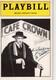 Anne Jackson & Eli Wallach Signed Autographed Cafe Crow Playbill