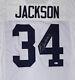 Auburn Tigers Bo Jackson Autographed Signed White Jersey Beckett 179059