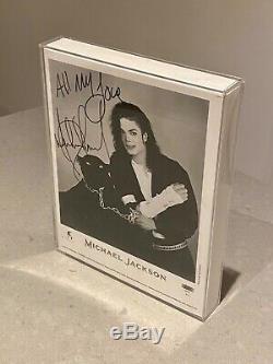 Authentic Autographed Michael Jackson Photo (Donated for 1992 Charity Auction)