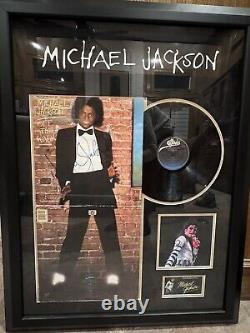 Authentic Michael Jackson Hand Signed Vinyl- Off The Wall Album 1979