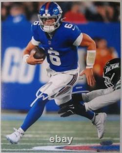 Autographed Jaxson Jackson Dart New York NY Giants hand signed 8x10 COA