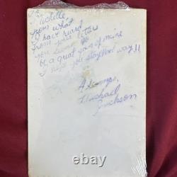 Autographed Michael Jackson Signed Photo sold by Juliens auctions