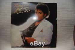 Autographed Michael Jackson Thriller Album