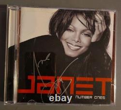 Autographed Number Ones by Jackson, Janet (CD, 2009) Signed Rare Hard To Find