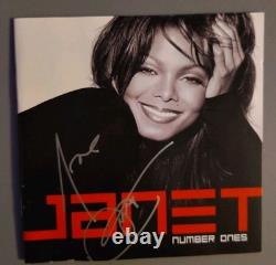 Autographed Number Ones by Jackson, Janet (CD, 2009) Signed Rare Hard To Find
