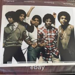 Autographed Photo Of Jackson 5, Signed By Michael Jackson