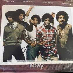 Autographed Photo Of Jackson 5, Signed By Michael Jackson