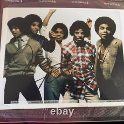 Autographed Photo Of Jackson 5, Signed By Michael Jackson