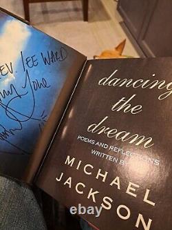 Autographed Signed Book By MICHAEL JACKSON Dancing The Dream King of Pop