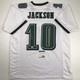 Autographed/Signed DeSean Jackson Philadelphia White Football Jersey PSA/DNA COA