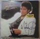 Autographed Signed Michael Jackson Thriller Vinyl LP Album
