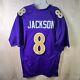 BALTIMORE RAVENS LAMAR JACKSON #8 SIGNED AUTOGRAPHED NFL JERSEY Authentic COA