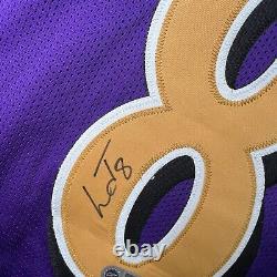 BALTIMORE RAVENS LAMAR JACKSON #8 SIGNED AUTOGRAPHED NFL JERSEY Authentic COA