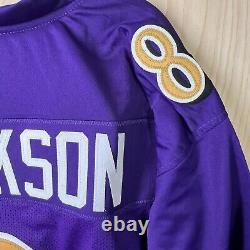 BALTIMORE RAVENS LAMAR JACKSON #8 SIGNED AUTOGRAPHED NFL JERSEY Authentic COA