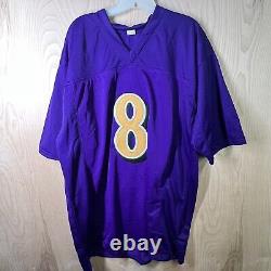 BALTIMORE RAVENS LAMAR JACKSON #8 SIGNED AUTOGRAPHED NFL JERSEY Authentic COA