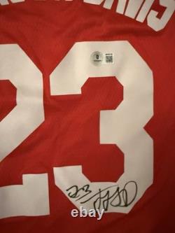 BECKETT COA Trayce Jackson-Davis Signed Autographed Indiana Hoosiers Jersey
