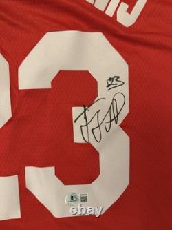 BECKETT COA Trayce Jackson-Davis Signed Autographed Indiana Hoosiers Jersey