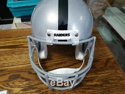 BO JACKSON Autographed Oakland Raiders Full Size Helmet LEAF Certified Hologram