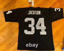 BO JACKSON Signed Autographed 1988 MITCHELL NESS LEGACY JERSEY BECKETT WITNESSED