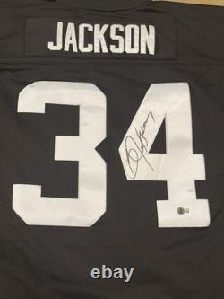 BO JACKSON Signed Autographed 1988 MITCHELL NESS LEGACY JERSEY BECKETT WITNESSED