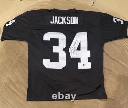 BO JACKSON Signed Autographed 1988 MITCHELL NESS LEGACY JERSEY BECKETT WITNESSED