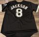 BO JACKSON Signed Autographed AUTHENTIC MITCHELL & NESS JERSEY BECKETT WITNESSED
