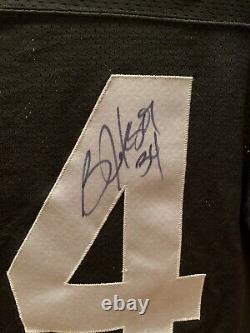 BO JACKSON Signed Autographed Raiders Jersey With COA & Display Case Frame Raiders