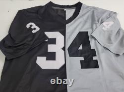 BO JACKSON Signed Autographed SPLIT Color Pro Style Jersey Oakland Raiders Holo