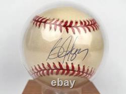 BO JACKSON Signed Baseball w Case MLB Autographed Kansas City Royals Raiders Sox