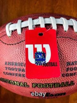 BO JACKSON Signed Wilson The Duke F1100 Football Raiders DA COA Autographed