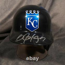 BO JACKSON signed KANSAS CITY ROYALS batting mini helmet BECKETT COA raiders BAS