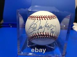 BO JACKSON signed baseball White Sox Kansas City Royals Raiders autographed NICE