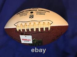 BO JACKSON signed football autographed Oakland Raiders KC Royals Sox The Duke