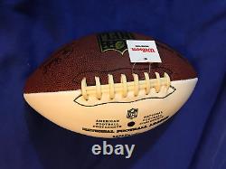 BO JACKSON signed football autographed Oakland Raiders KC Royals Sox The Duke