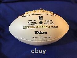 BO JACKSON signed football autographed Oakland Raiders KC Royals Sox The Duke