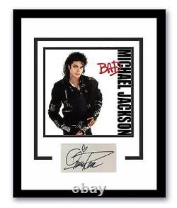 Bad Quincy Jones Autographed Signed 11x14 Framed Photo Michael Jackson ACOA