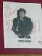 Beautifully Signed Michael Jackson Bad Album Publicity Photo 1987 -signed 1991